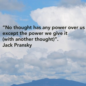 no thought has any power over us