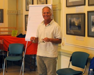 Jack Pransky giving a training